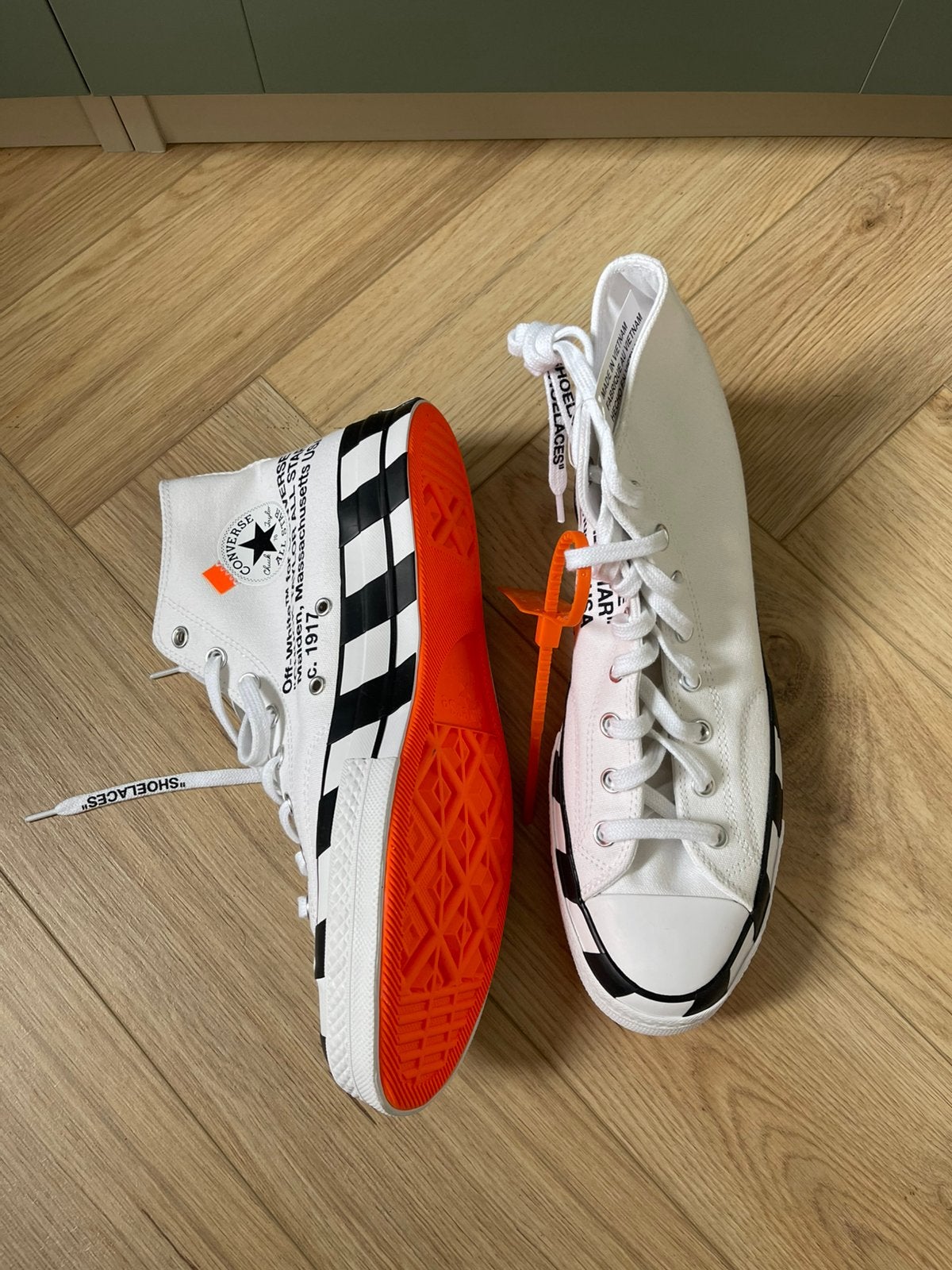 Converse x Off-White, Ophalen, Nieuw, Wit, Sportschoenen