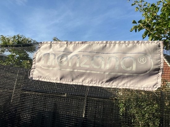 Monzana veiligheidsnet trampoline 244cm, Ophalen of Verzenden, Zo goed als nieuw