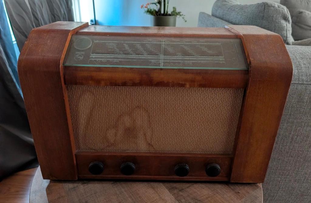 Voor de liefhebber Philips radio uit 1947, Ophalen, Niet werkend, Radio