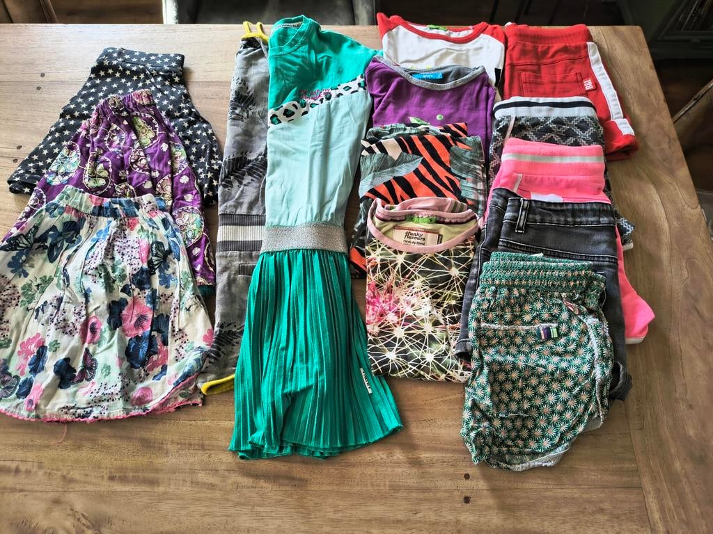 Zomers kledingpakket meisje maat 146, Ophalen of Verzenden, Gebruikt, Meisje, Overige typen