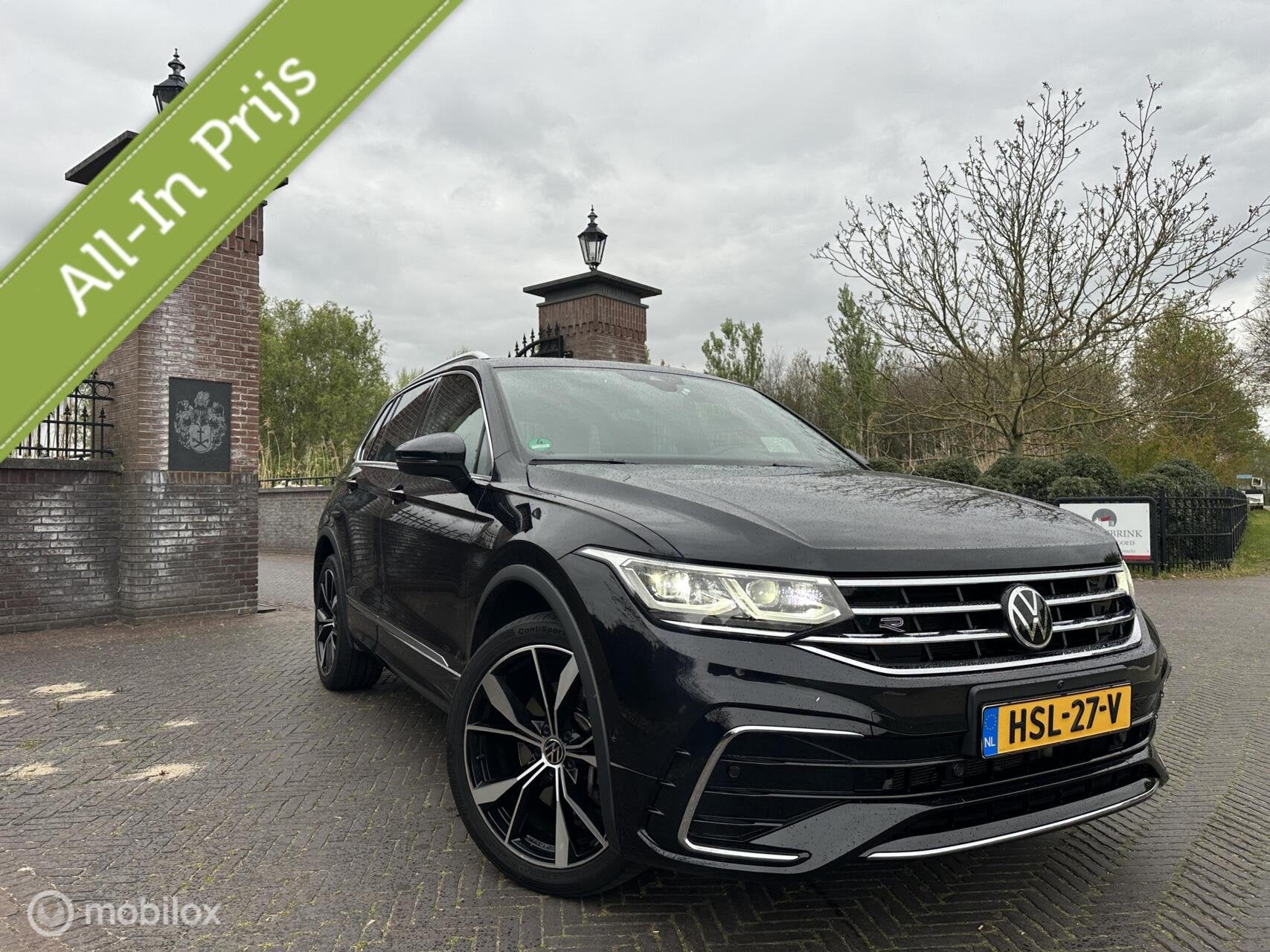Volkswagen Tiguan 1.4 TSI eHybrid R-Line Trekhaak Pano✅, Auto's, Dealer onderhouden, 4 cilinders, Met garantie (alle), Leder en Stof