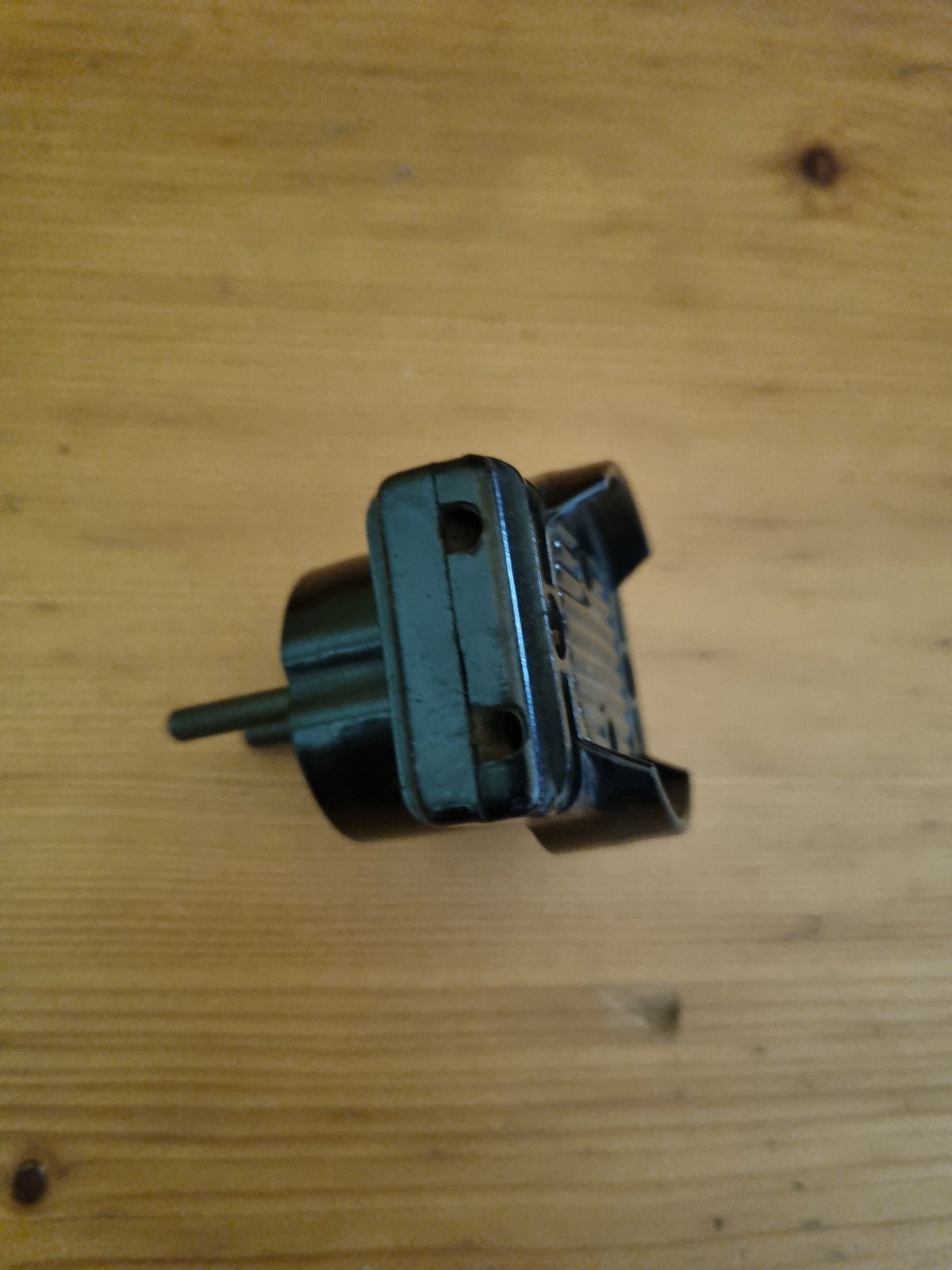 Vintage Bakelieten Stekker en Stopcontact - Gebruikt, Ophalen of Verzenden, Gebruikt, Overige merken, Stekker