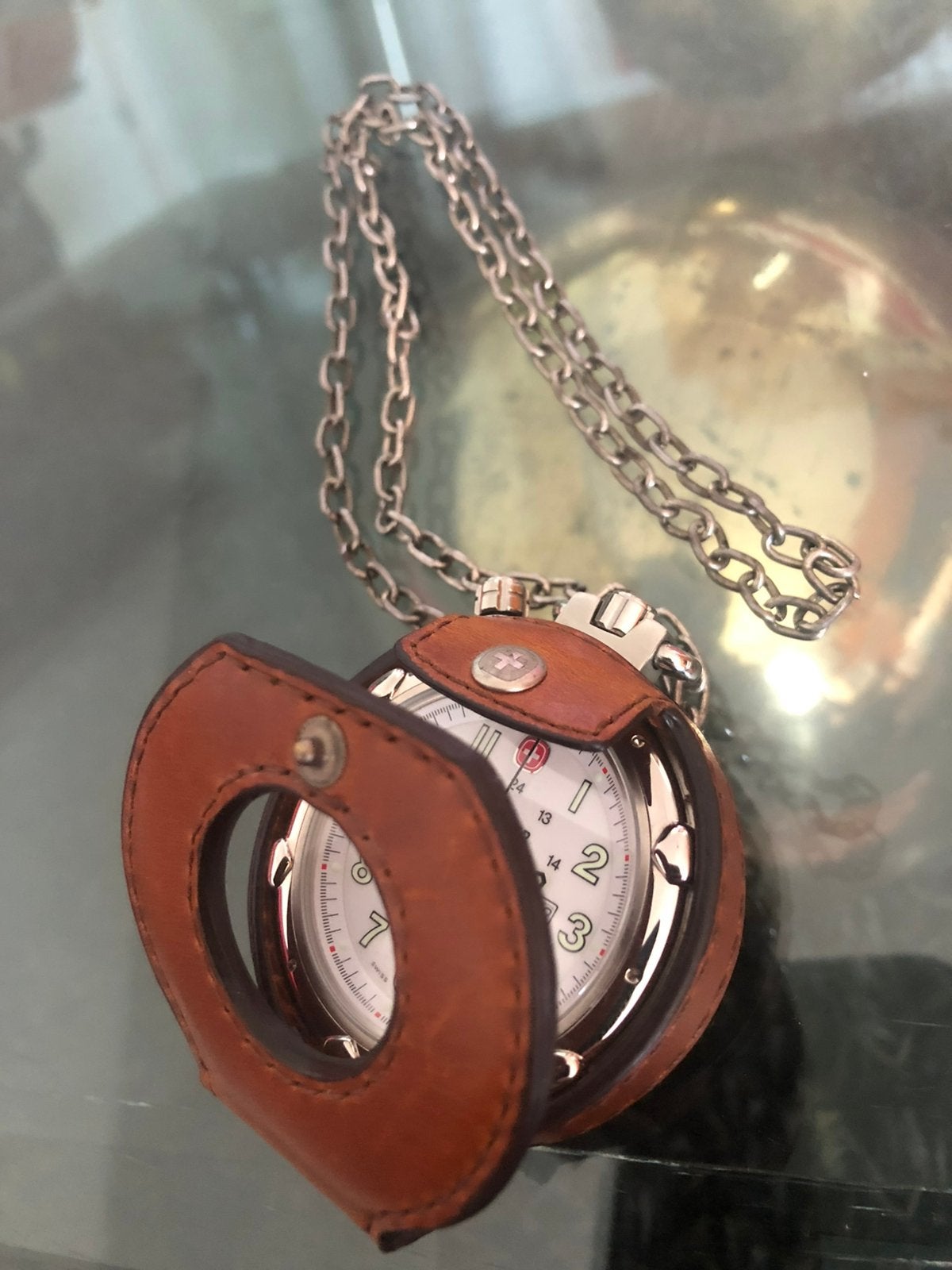 Wenger Zakhorloge.., Ophalen of Verzenden, Staal, Overige merken