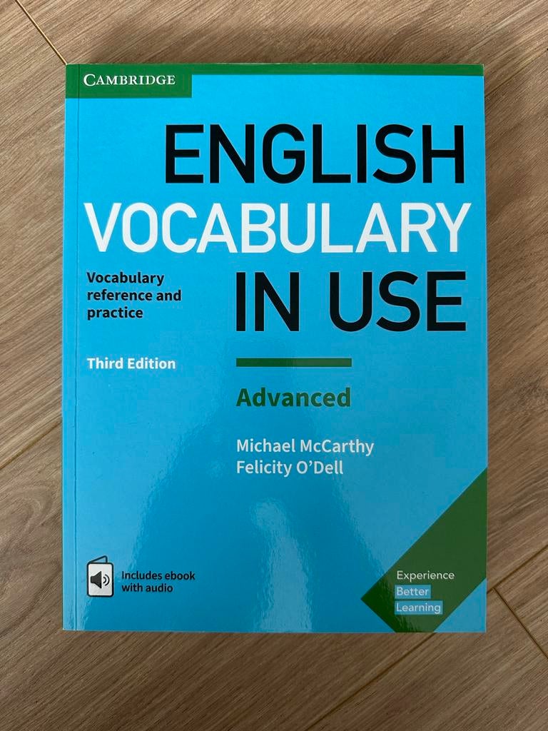 English Vocabulary in Use Advanced - Zo goed als nieuw, Ophalen of Verzenden, Zo goed als nieuw, Non-fictie