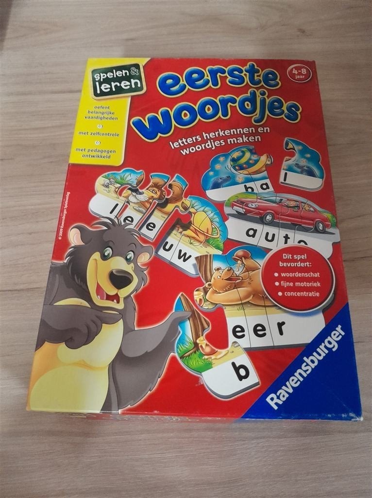 eerste woordjes spelen en leren - s4647, Verzenden, Zo goed als nieuw