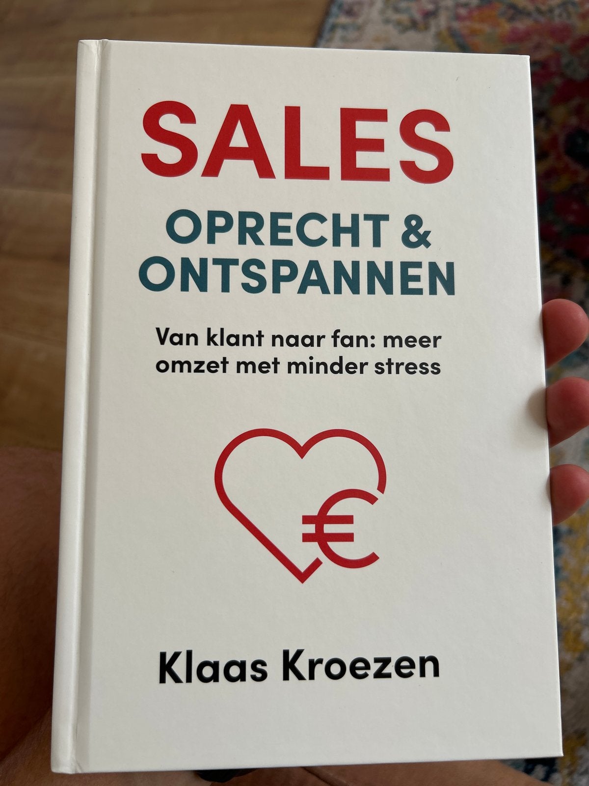 Sales: Oprecht & Ontspannen - Klaas Kroezen (Zo goed als nie, Ophalen of Verzenden, Zo goed als nieuw, Economie en Marketing