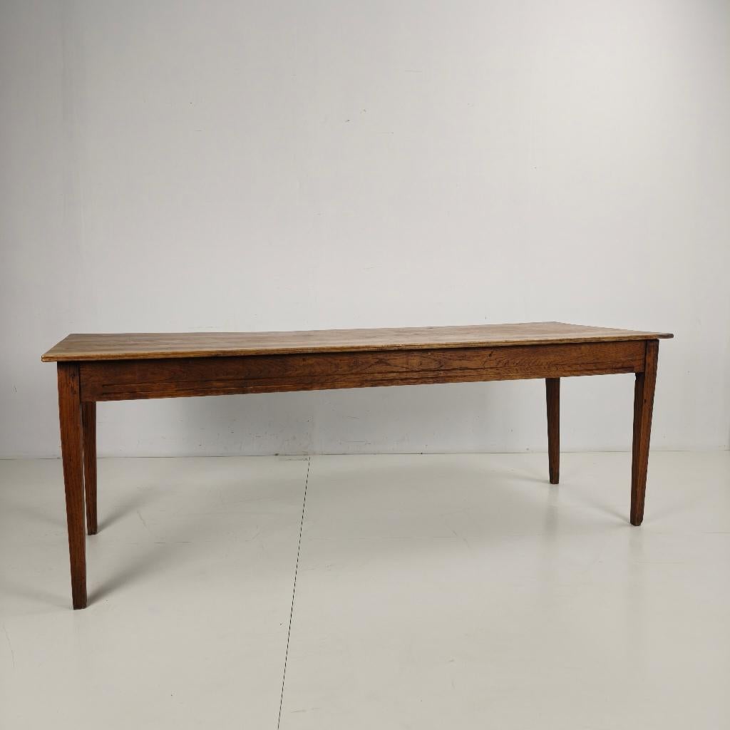 French Farmhouse Dining Table, Antiek en Kunst, Antiek | Meubels | Tafels, Ophalen of Verzenden