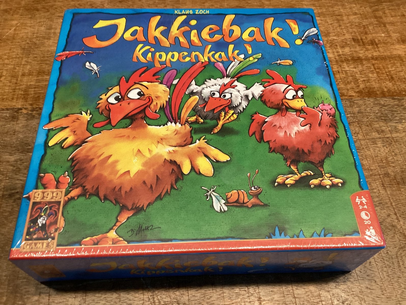 Spel jakkiebak ! Kippenkak nieuw in folie, Ophalen of Verzenden, Nieuw