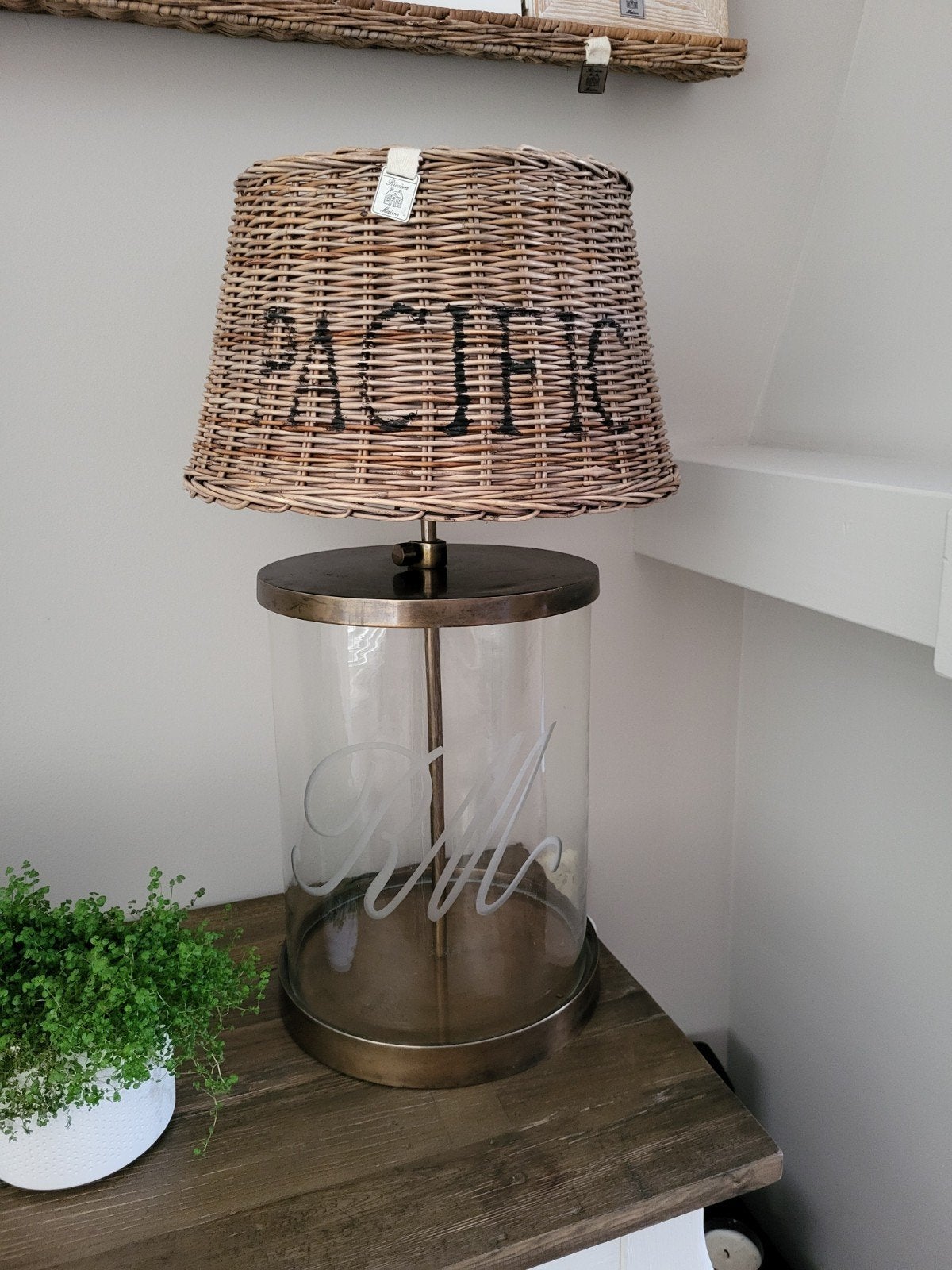 Riviera Maison lamp, Ophalen, Zo goed als nieuw, Rond