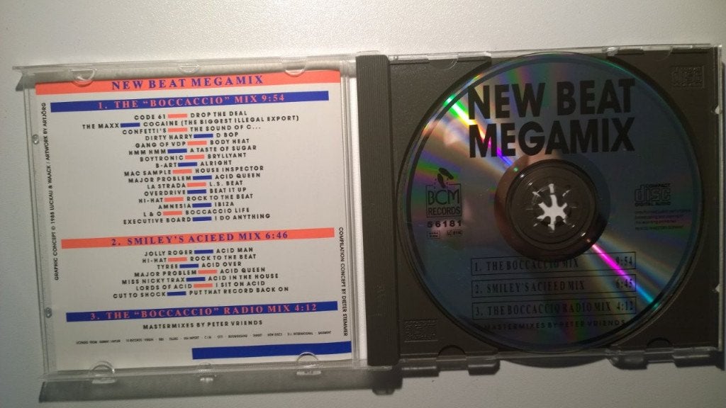 New Beat Megamix, Ophalen of Verzenden, Zo goed als nieuw, Dance Populair