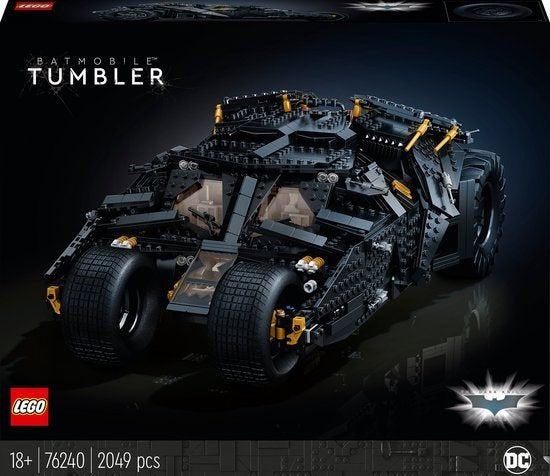 Lego 76240 batman Batmobile Tumbler, Ophalen, Overige thema's, Lego, Nieuw