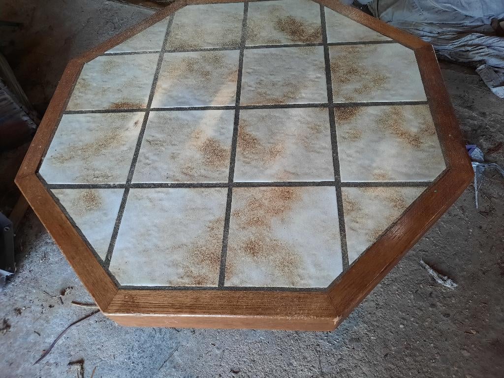 vintage salontafel, Ophalen, Gebruikt, 50 tot 100 cm, 50 tot 100 cm