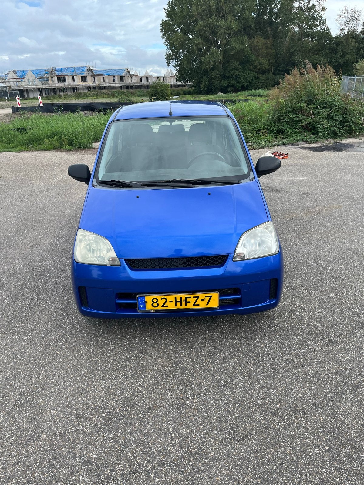 Daihatsu Cuore 1.0 3D 2008 Blauw, 600 kg, 18 €/maand, Cuore, Origineel Nederlands