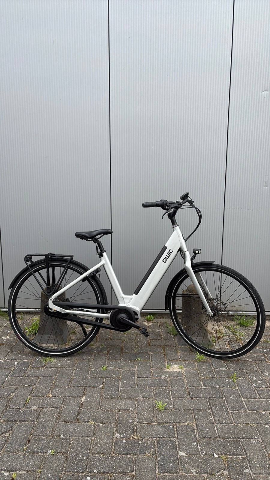 Elektrische damesfiets Qwic Inter 28 inch, Versnellingen, Schijfrem, Ophalen, Overige merken