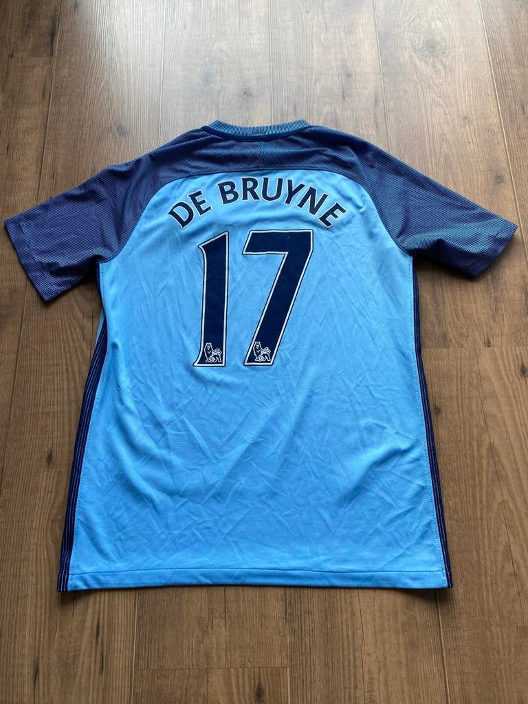 Origineel Manchester City Thuisshirt 16/17 De Bruyne Maat M, Maat M, Ophalen of Verzenden, Zo goed als nieuw, Shirt
