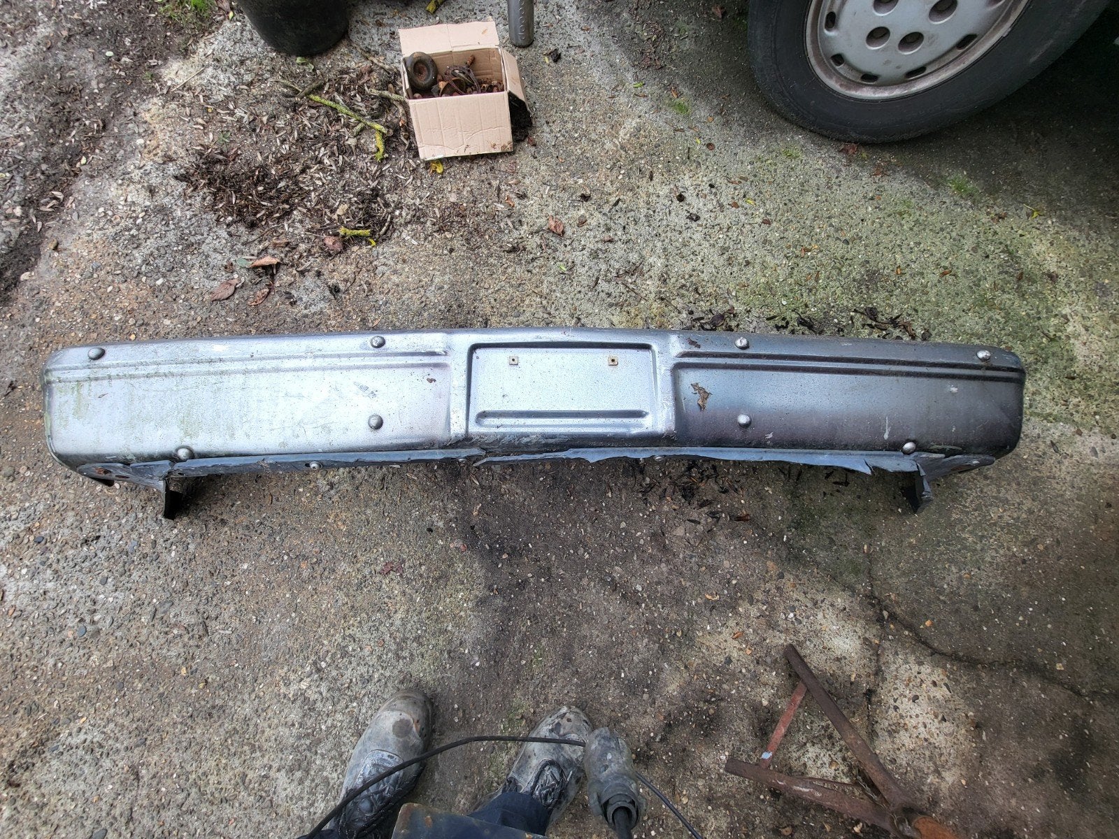 Nette voorbumper Chevrolet c10 c20 c30 1981 tot 1987, Auto-onderdelen, Ophalen, Gebruikt, Chevrolet, Voor