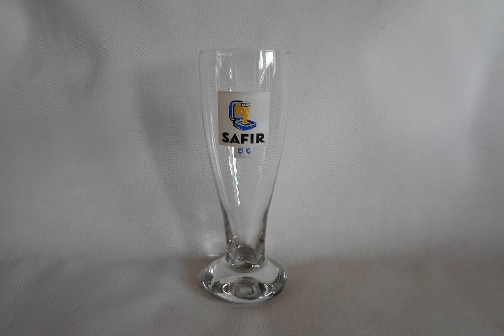 Safir Bierglas Vintage, Ophalen of Verzenden, Zo goed als nieuw, Bierglas