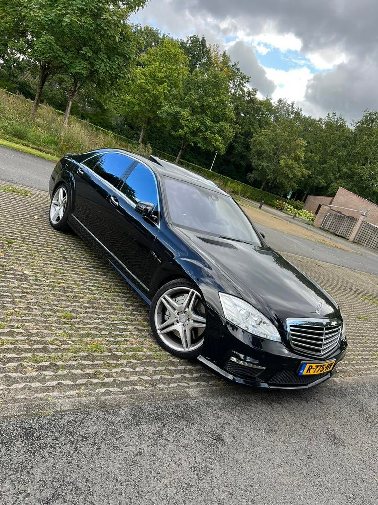 Mercedes-benz S-klasse AMG S63 Lang V8 BI-Turbo 5..., Auto's, Mercedes-Benz, 5461 cc, Zwart, Particulier, 129 €/maand