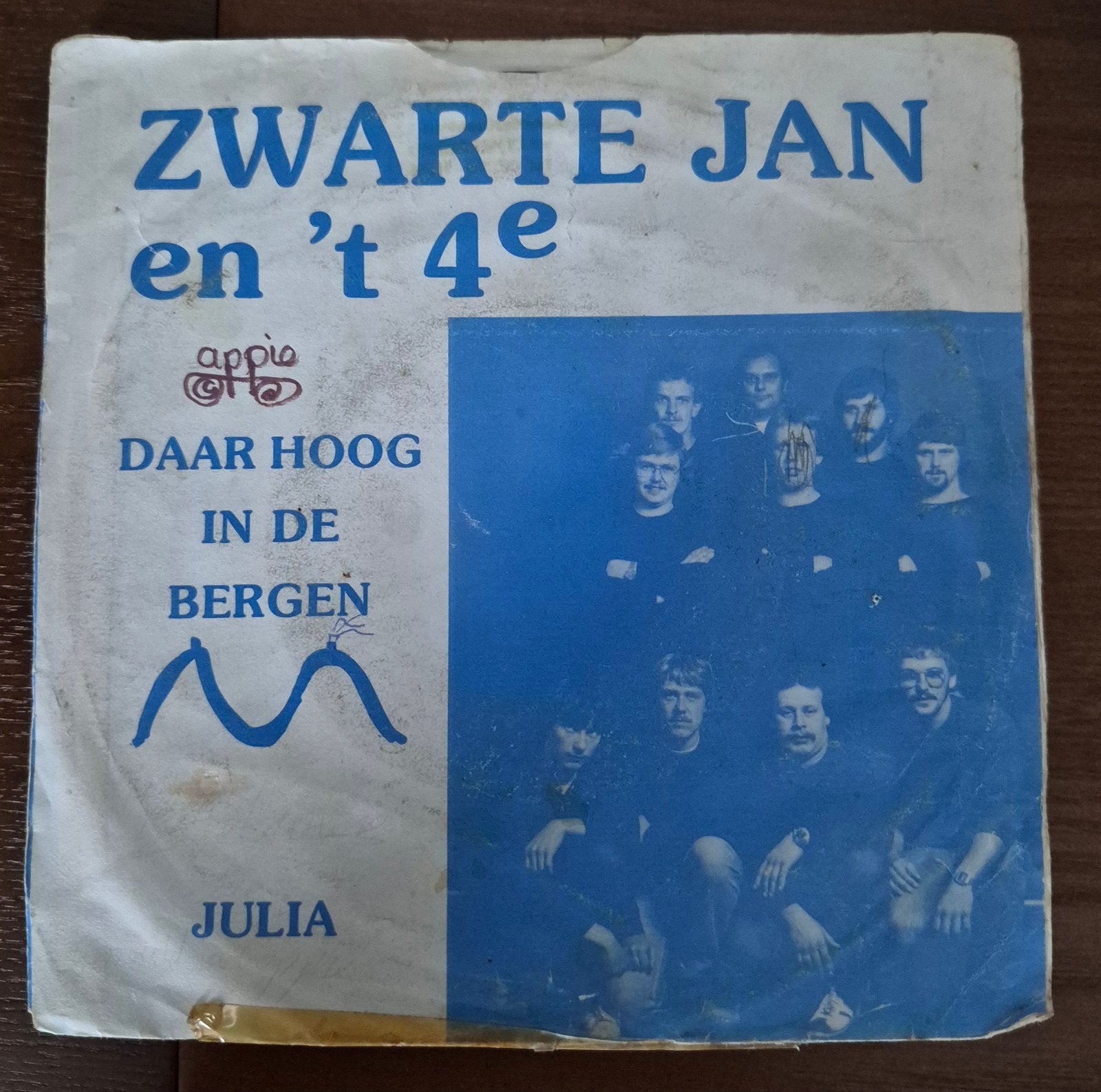 Zwarte Jan en 't 4e - Daar hoog in de bergen (piraten), Ophalen of Verzenden