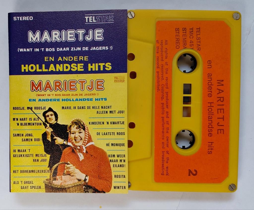 TMC  - 451. Marietje en andere Hollandse Hits, Cd's en Dvd's, Ophalen of Verzenden, Zo goed als nieuw, Nederlandstalig, 1 bandje