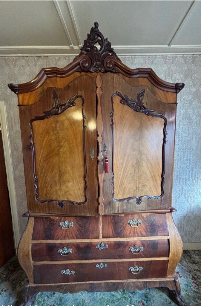 Antiek kabinet, Antiek en Kunst, Antiek | Meubels | Kasten, Ophalen