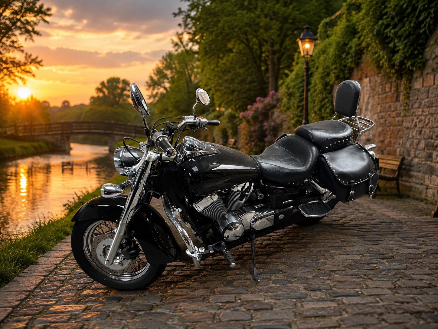 In Nieuwstaat  Honda Shadow 750 Cardan VT750C, Particulier, Chopper