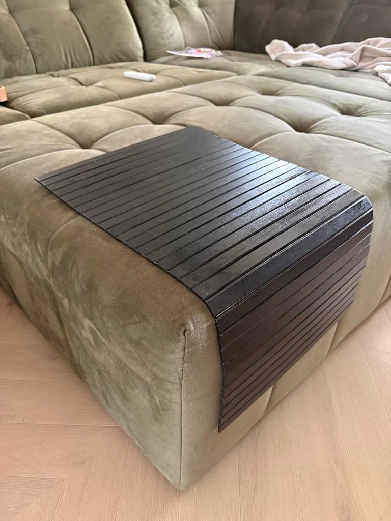 IKEA RÖDEBY armleuningtafel - Zwart, Hout, Zwart, Ophalen of Verzenden, Zo goed als nieuw