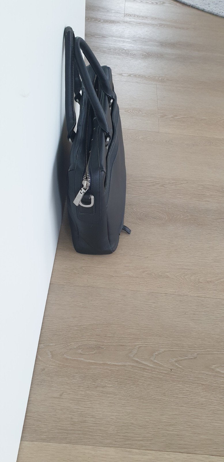 Tommy Hilfiger Laptoptas/Documententas Nappa Leder Blauw, Ophalen of Verzenden