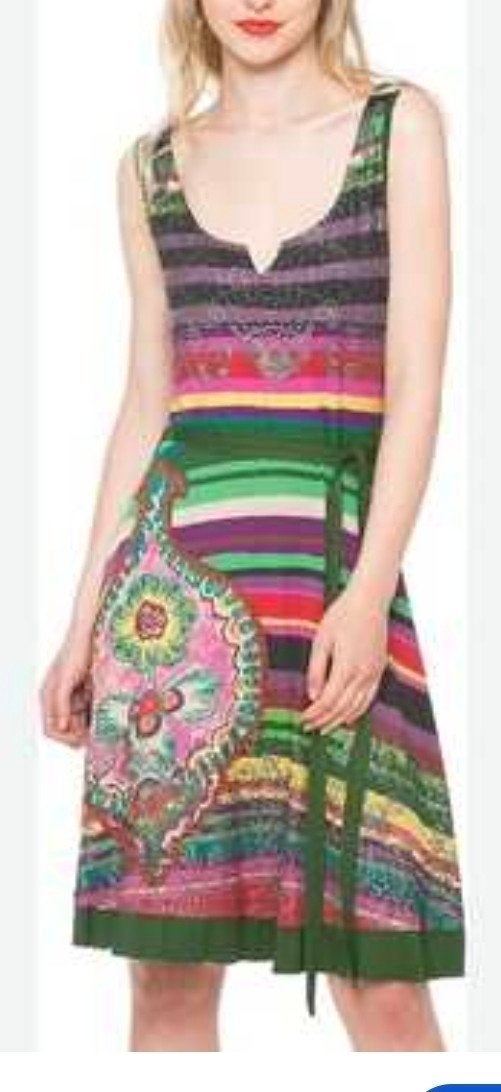 Desigual jurk maat XL, Meerkleurig, Maat 46/48 (XL) of groter, Ophalen of Verzenden, Desigual