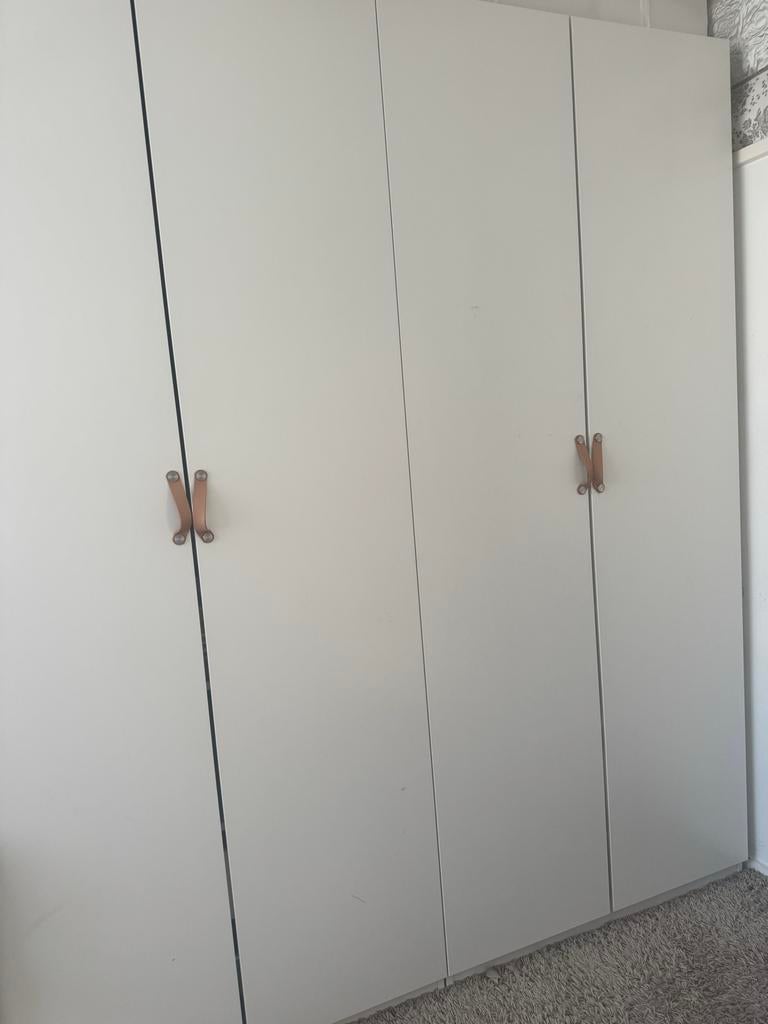 4x IKEA PAX Forsand kastdeuren wit 50x229 cm, Huis en Inrichting, Kasten | Kledingkasten, Ophalen, Overige materialen, Gebruikt