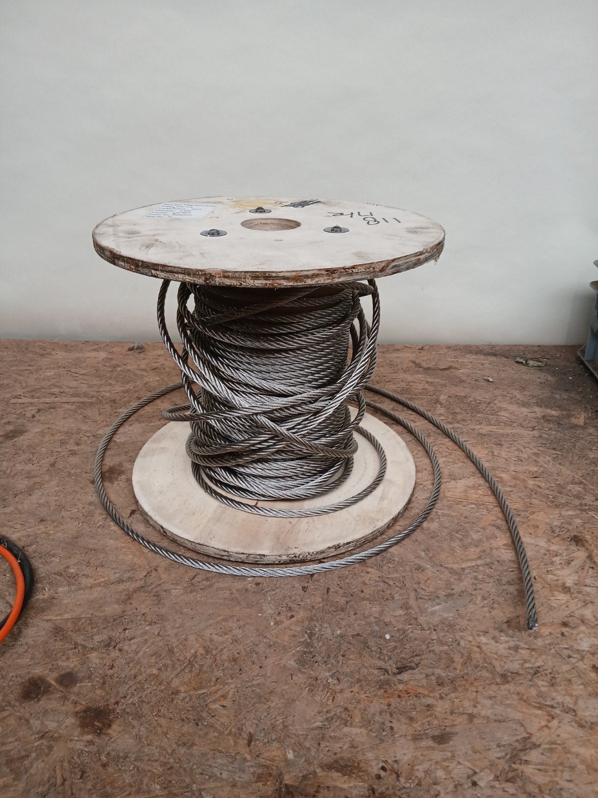 RVS Staalkabel nieuw AISI 316 - 8mm - 30 meter, Ophalen, Rvs staalkabel, Zeker 30 meter, Nieuw