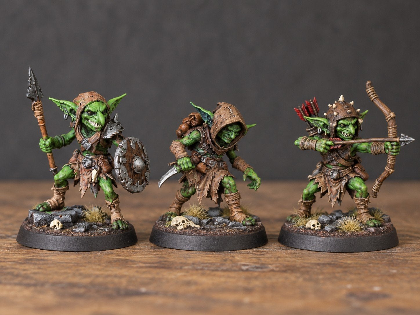 Goblin & Monster Mob Party | D&D Miniaturen op Maat, Figuurtje(s), Ophalen of Verzenden, Geverfd, Nieuw