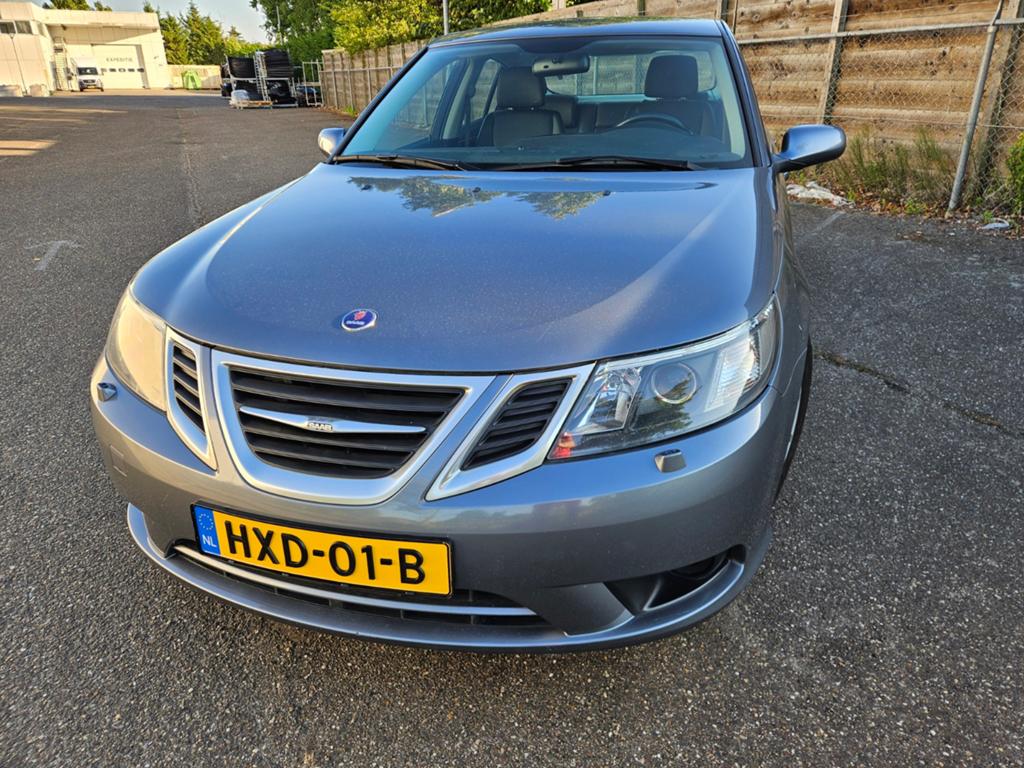 Saab 9-3 1.8 Norden Business 2009 benzine 96.000, Auto's, Saab, 4 cilinders, 1796 cc, 122 pk, Leder