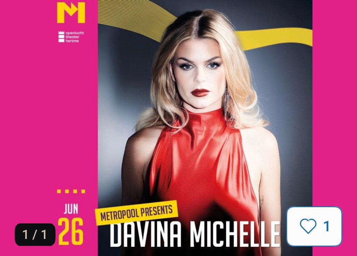 2kaarten Davina Michel Hertme, Twee personen, Juni, Levenslied