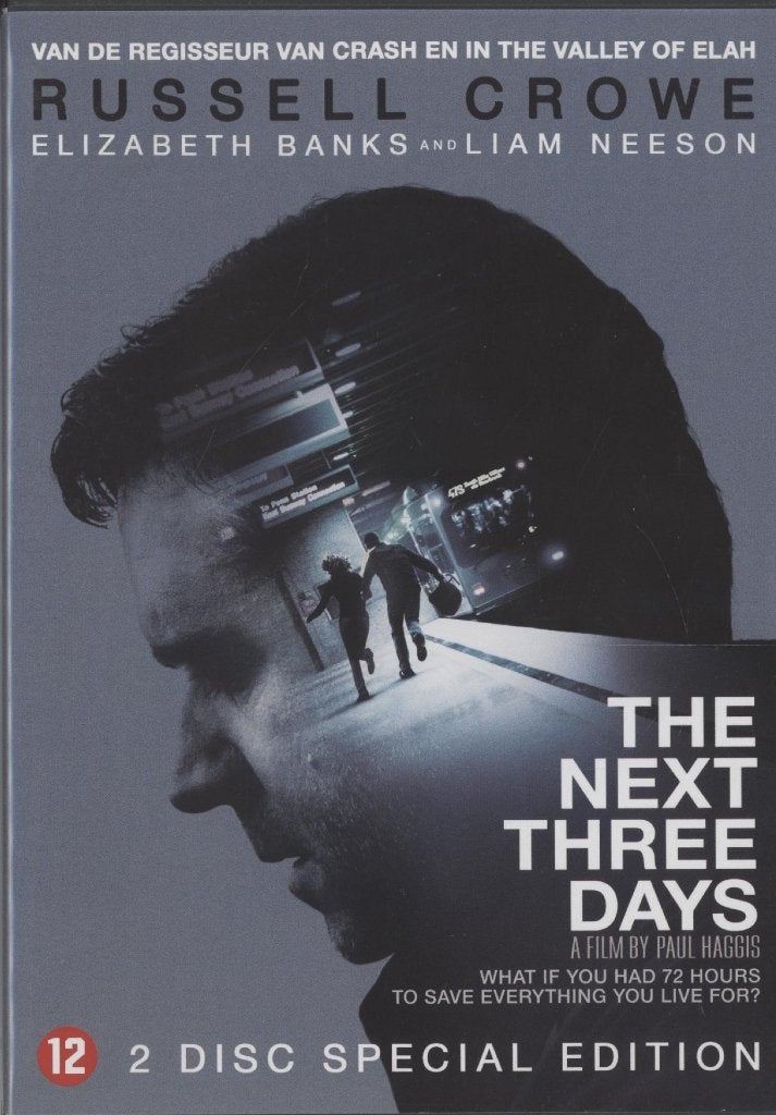 06) The Next Three Days (2 disc): met Russell Crowe, Vanaf 12 jaar, Ophalen of Verzenden, Gebruikt, Actie