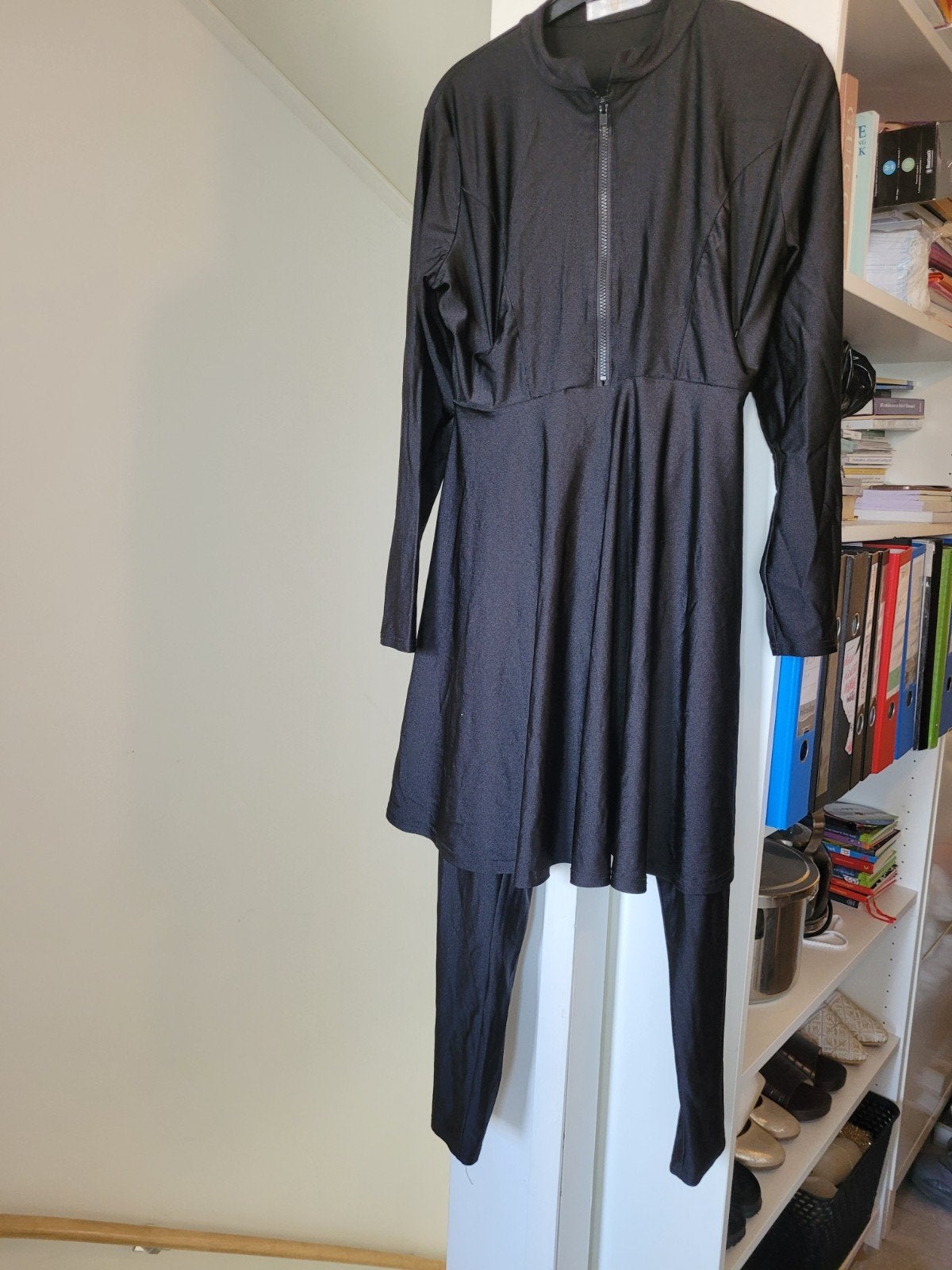Jasminah Burkini Zwart - Maat XL, Overige typen, Zwart, Ophalen of Verzenden, Zo goed als nieuw
