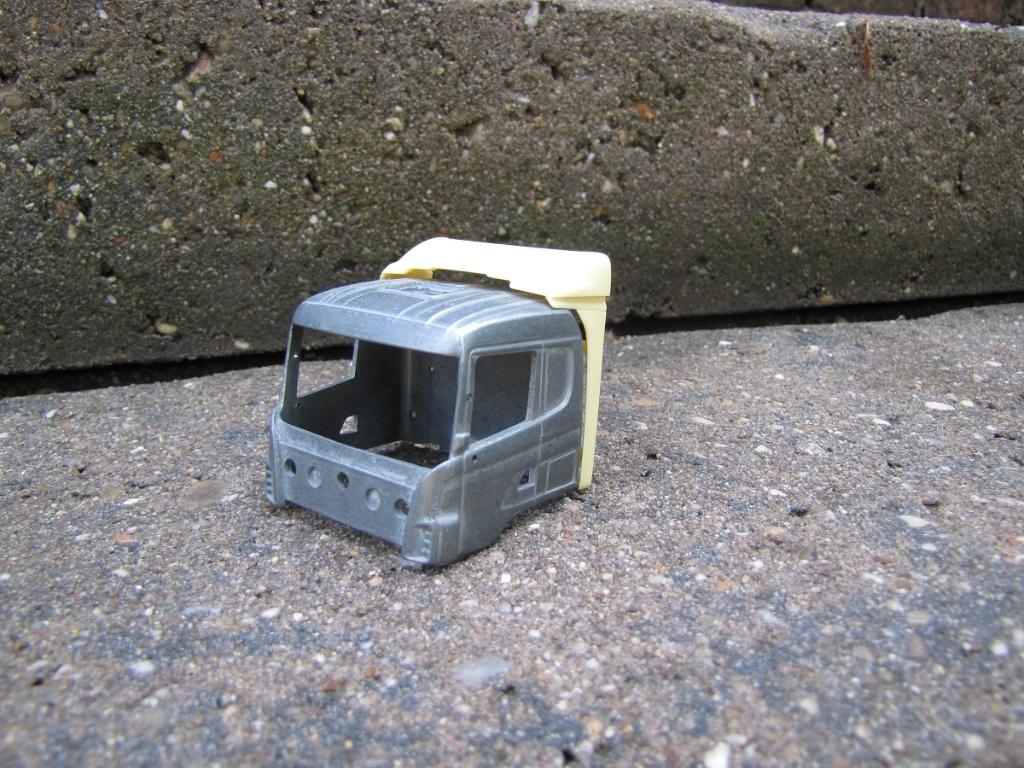 Originele Tekno Scania R serie bakwagen spoilersets., Hobby en Vrije tijd, Modelauto's | 1:50, Verzenden, Zo goed als nieuw, Bus of Vrachtwagen