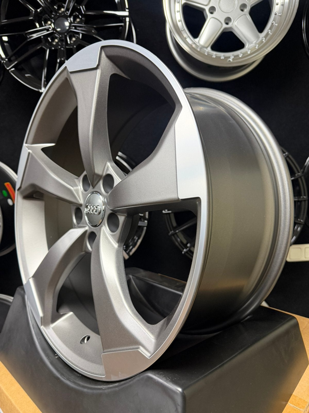 19 inch velgen voor Audi RS3 ROTOR look 5x112 A3 A4 A6 Q2 VW, Auto-onderdelen, Banden en Velgen, 19 inch, Velg(en), Nieuw, Ophalen of Verzenden