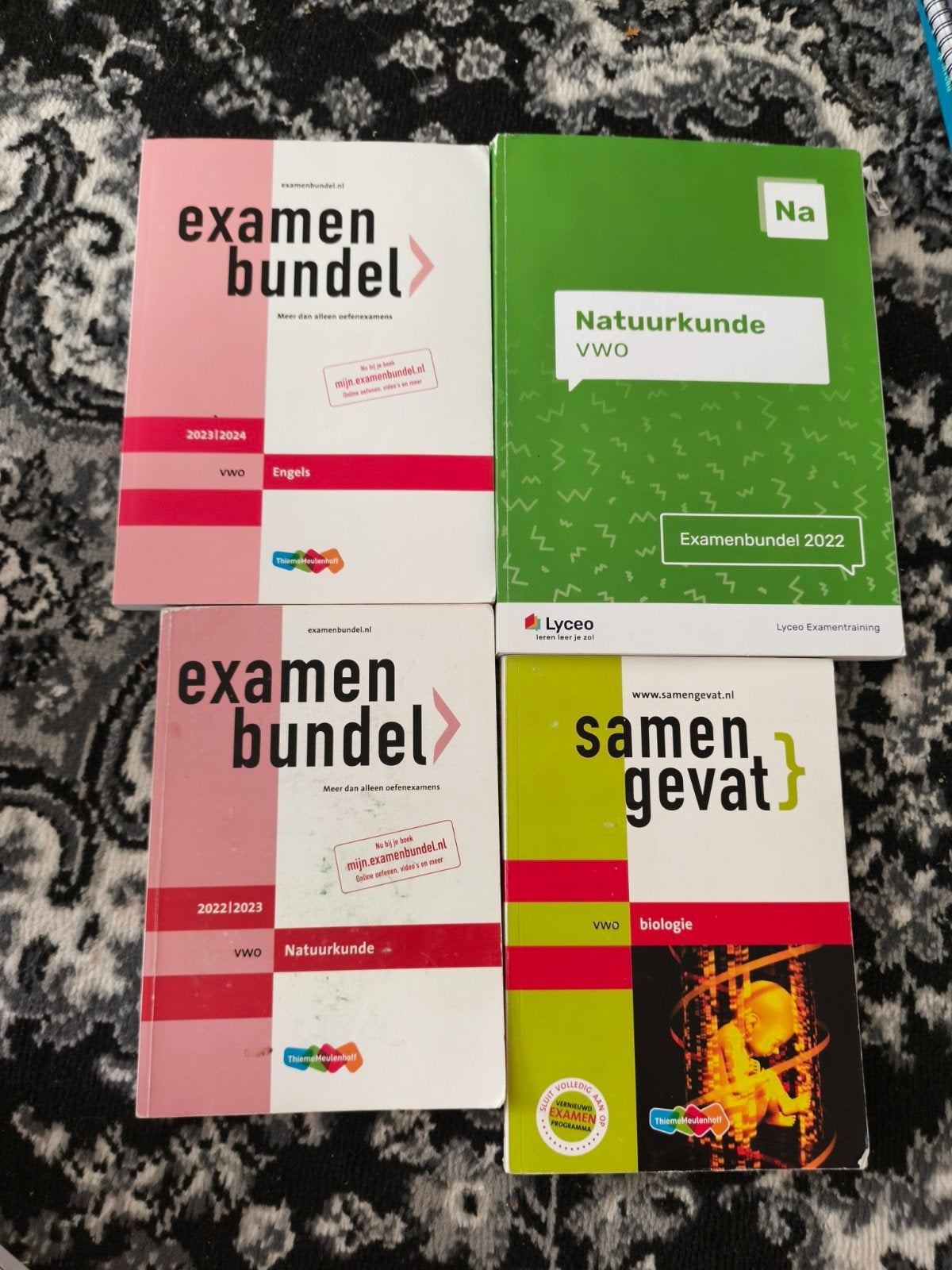 Examenbundels VWO Engels, Natuurkunde & Biologie, Boeken, Ophalen of Verzenden, Gelezen, VWO, Biologie