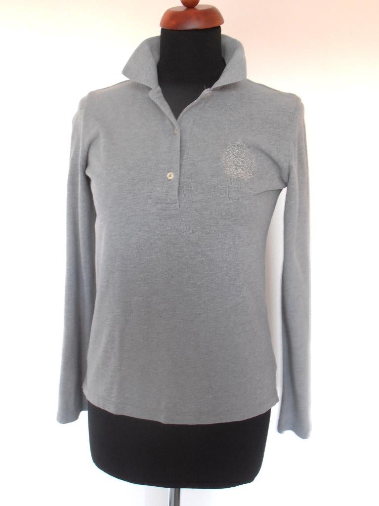 Scapa - prachtig grijs katoenen polo shirt - 38, Maat 38/40 (M), Scapa, Verzenden, Zo goed als nieuw