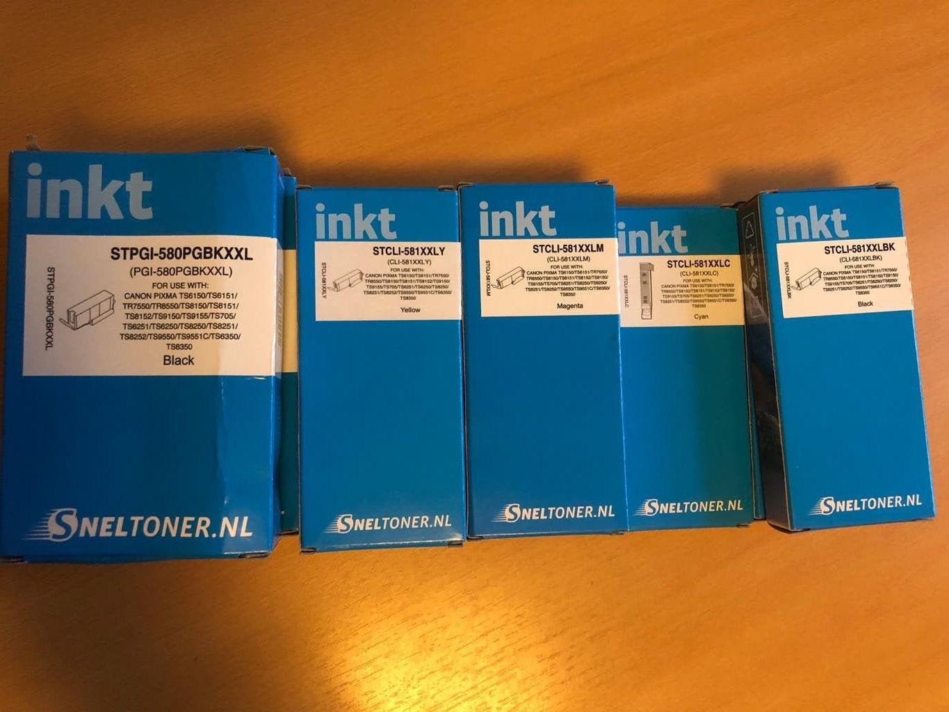Setje inktpatronen voor diverse Canon printers, Ophalen, Nieuw, Cartridge