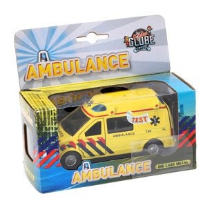 Kids Globe: Ambulance met Geluid, ., Nieuw, Ophalen of Verzenden, .