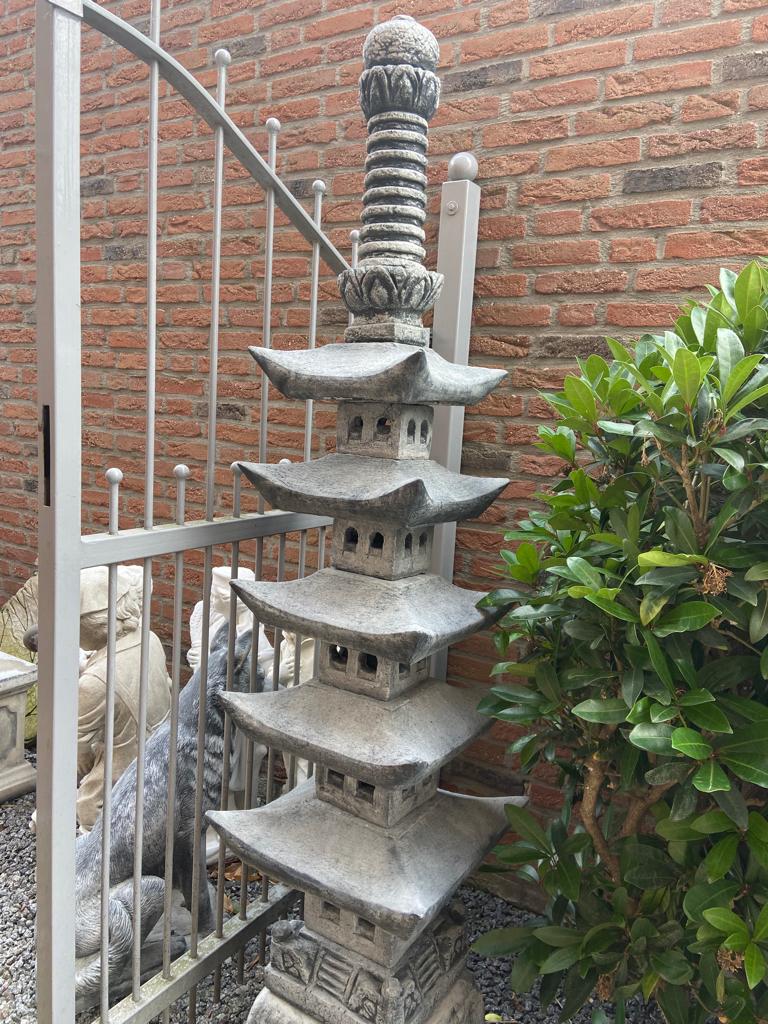 Tuinbeeld Pagode, Tuin en Terras, Tuinbeelden, Ophalen, Nieuw, Beton, Overige typen