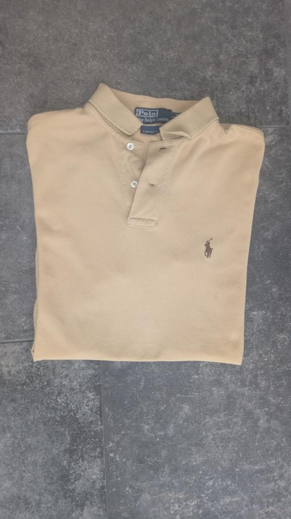 Ralph Lauren polo baige, Ophalen of Verzenden, Zo goed als nieuw