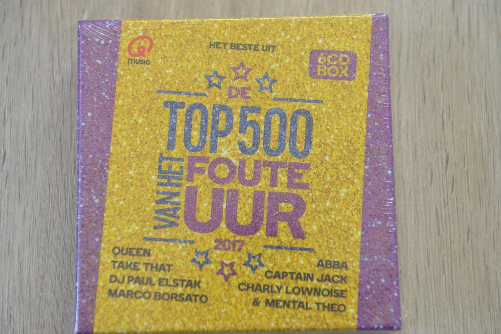 HET BESTE UIT DE TOP 500 VAN HET FOUTE UUR Q-MUSIC, Verzenden, Nieuw in verpakking, Pop, Boxset