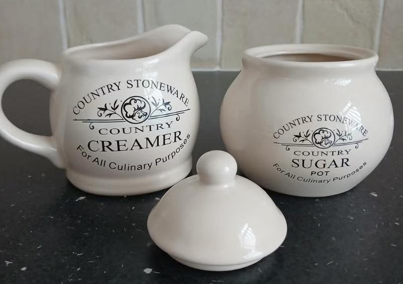 Roomstel van Country Stoneware Country, Overige typen, Ophalen of Verzenden, Zo goed als nieuw, Wedgwood