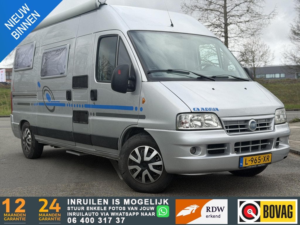 FIAT Adria mobil Adriatik, Buscamper of Camperbus, Tot en met 2, Bedrijf, Diesel