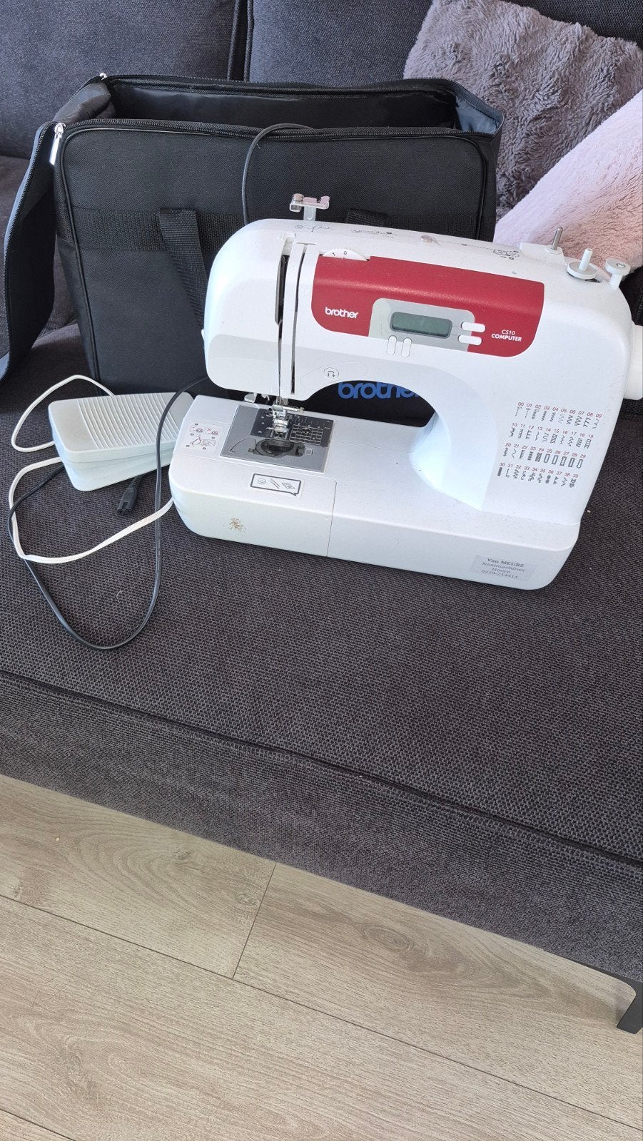 Naaimachine Brother CS10 (voor onderdelen), Hobby en Vrije tijd, Ophalen, Gebruikt, Naaimachine, Brother
