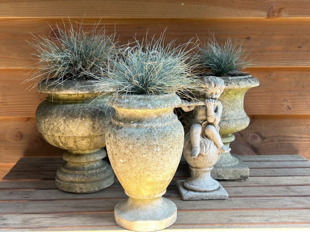 Antieke Tuin-/Graf-vazen, Antiek en Kunst, Ophalen