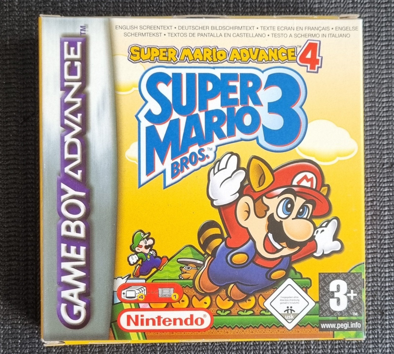 Super Mario Advance 4: Super Mario Bros 3, Spelcomputers en Games, Avontuur en Actie, 1 speler, Ophalen of Verzenden, Zo goed als nieuw